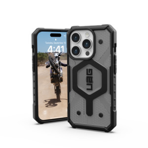 Армиран гръб UAG Pathfinder MagSafe - iPhone 15 Pro ash - Img 5