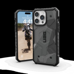 Армиран гръб UAG Pathfinder MagSafe - iPhone 15 Pro Max geo camo - Img 3