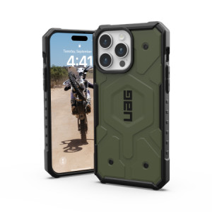 Армиран гръб UAG Pathfinder MagSafe - iPhone 15 Pro Max olive - Img 5