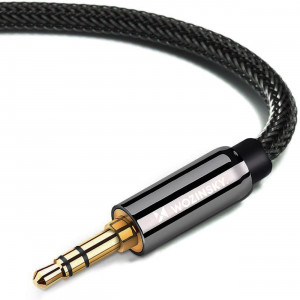 Аудио кабел WOZINSKY жак 3.5mm 3 m черен - Img 5