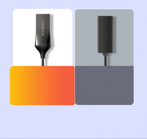 Аудио приемник със спираловиден кабел UGREEN bluetooth 5.0 жак 3.5mm 1.2m черен (70601 CM309) - Img 11