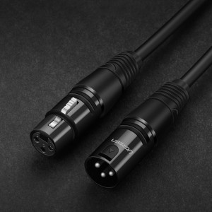Аудио удължител UGREEN XLR (мъжко) към XLR (женско) 3m (AV130) черен - Img 6