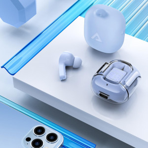 Безжични bluetooth слушалки ACEFAST T6 TWS светлосин - Img 3