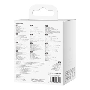 Безжично MagSafe зарядно BASEUS Simple Mini3 Qi 15W синьо - Img 6