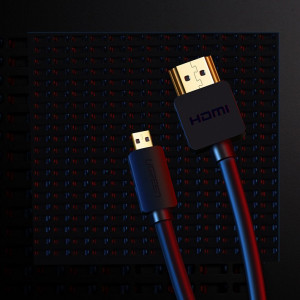 Видео кабел UGREEN HDMI към Micro HDMI 19 pin 2.0v 4K 60Hz 30AWG 1.5m черен (30102) - Img 13