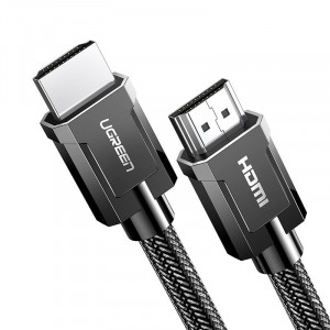 Видео кабел UGREEN HDMI 2.0 4K 60HZ 3D 18Gb/s 2m (HD136 70324) сив - Img 2
