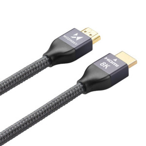 Видео кабел WOZINSKY HDMI 2.1 3m кабел сребърен - Img 3