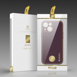 Гръб от еко кожа DUX DUCIS Yolo - iPhone 14 Plus лилав - Img 5
