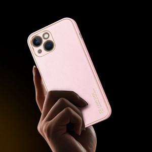 Гръб от еко кожа DUX DUCIS Yolo - iPhone 14 Plus розов - Img 9