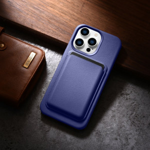 Гръб от естествена кожа iCARER Leather MagSafe - iPhone 14 Pro Max светлолилав - Img 18
