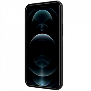 Гръб със стойка NILLKIN Super Frosted Shield - iPhone 13 Pro Max черен - Img 3