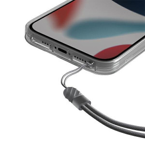 Гръб с лентов държач и каишка UNIQ Heldro с антимикробно покритие - iPhone 13 преливащ - Img 5