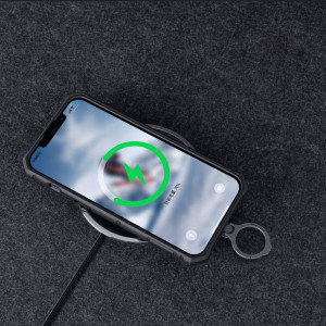 Гръб с подвижно покритие за камерата и ринг държач NILLKIN CamShield Armor Pro - iPhone 14 Plus черен - Img 14
