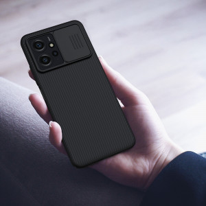 Гръб с подвижно покритие за камерата NILLKIN CamShield - Xiaomi Redmi Note 12 / Poco X5 черен - Img 10