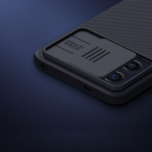 Гръб с подвижно покритие за камерата NILLKIN CamShield - Xiaomi Redmi Note 12 / Poco X5 черен - Img 15