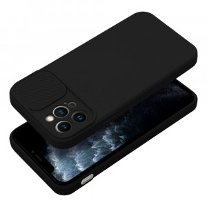 Гръб с подвижно покритие за камерата Slide - iPhone 12 Pro черен - Img 17