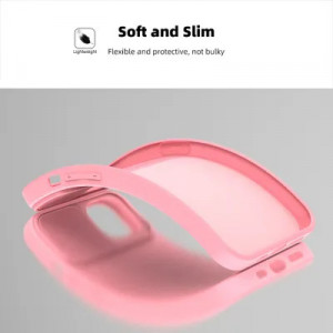 Гръб с подвижно покритие за камерата Slide - iPhone 14 Pro светлорозов - Img 4