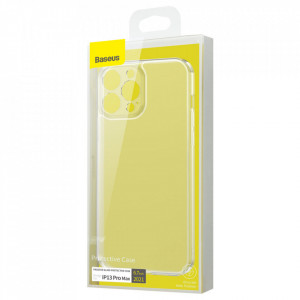 Гръб BASEUS Frosted Glass - iPhone 13 Pro Max прозрачен - Img 5