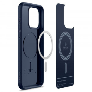Гръб CASEOLOGY Parallax MagSafe - iPhone 15 Pro Max Midnight Blue - Img 9