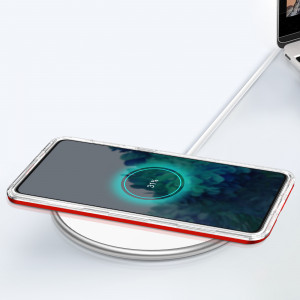 Гръб Clear 3в1 с гел рамка - Samsung Galaxy S23 червен - Img 7