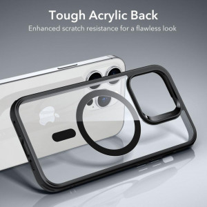 Гръб ESR Classic Hybrid MagSafe - iPhone 14 Pro Max прозрачен с черна рамка - Img 5