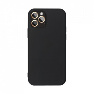 Гръб FORCELL Silicone Lite - iPhone 13 Pro черен - Img 3