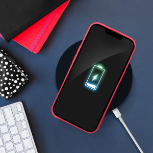 Гръб FORCELL Silicone Lite - Xiaomi Mi 11 розов - Img 9