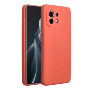 Гръб FORCELL Silicone Lite - Xiaomi Mi 11 розов - Img 12