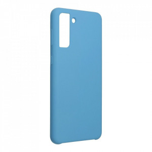 Гръб FORCELL Silicone - Samsung Galaxy S21+ 5G син - Img 1
