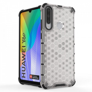Гръб Honeycomb Armor със силиконов бъмпер - Huawei Y6p зелен - Img 4