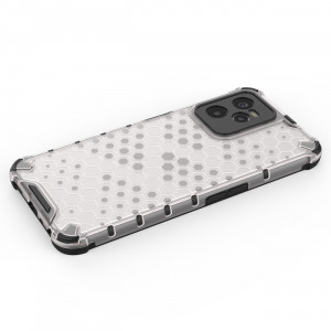 Гръб Honeycomb Armor със силиконов бъмпер - Realme C35 прозрачен - Img 13