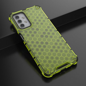Гръб Honeycomb Armor със силиконов бъмпер - Samsung Galaxy A32 5G зелен - Img 4
