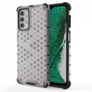 Гръб Honeycomb Armor със силиконов бъмпер - Samsung Galaxy A32 5G прозрачен