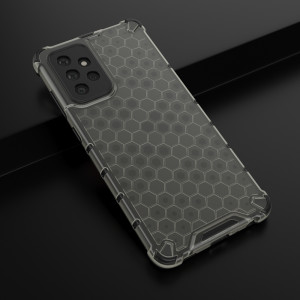 Гръб Honeycomb Armor със силиконов бъмпер - Samsung Galaxy A72 черен - Img 14