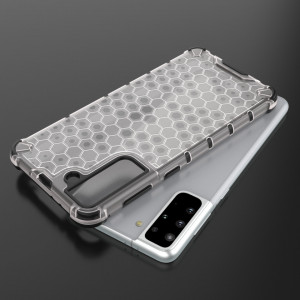 Гръб Honeycomb Armor със силиконов бъмпер - Samsung Galaxy S22+ син - Img 8