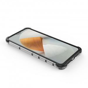 Гръб Honeycomb Armor със силиконов бъмпер - Vivo V23 5G черен - Img 16