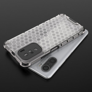 Гръб Honeycomb Armor със силиконов бъмпер - Xiaomi Mi 11i / Mi 11X / Poco F3 / Redmi K40 / K40 Pro / K40 Pro Plus червен - Img 11