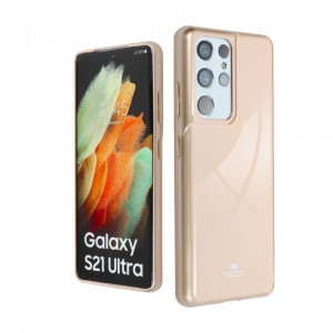 Гръб Jelly Mercury - Samsung Galaxy A12 златист - Img 8