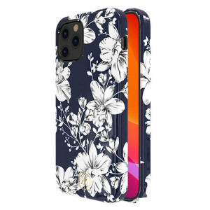 Гръб KINGXBAR Blossom с оригинални кристали Swarovski - iPhone 12 mini лилия - Img 2