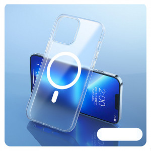Гръб KINGXBAR PQY Elegant MagSafe - iPhone 13 Pro бял - Img 10