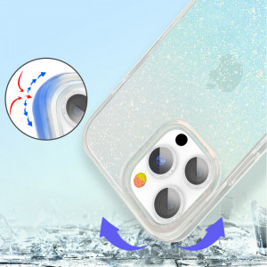 Гръб KINGXBAR Streamer - iPhone 13 Pro (триъгълник) син - Img 4