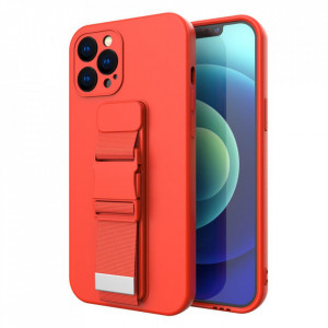 Гръб Rope с каишка - Samsung Galaxy S20 / S20 5G червен - Img 2