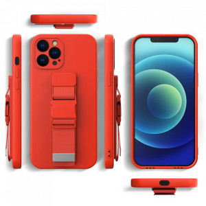Гръб Rope с каишка - Xiaomi Redmi Note 10 5G / Poco M3 Pro / M3 Pro 5G розов - Img 2
