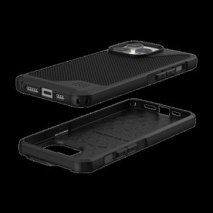 Гръб UAG Metropolis LT MagSafe - iPhone 15 Pro Max черен кевлар - Img 4