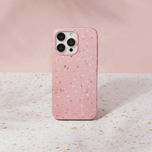 Гръб UNIQ Coehl Terrazzo - iPhone 14 Pro розов - Img 2