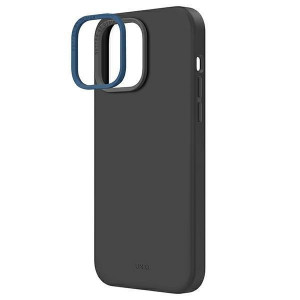 Гръб UNIQ Lino Hue Magclick - iPhone 14 Pro charcoal grey - Img 3