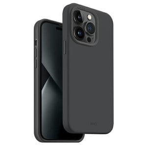 Гръб UNIQ Lino Hue Magclick - iPhone 14 Pro Max сив въглен - Img 1