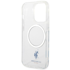 Гръб US POLO Magsafe USHMP15LUCIT - iPhone 15 Pro прозрачен - Img 7