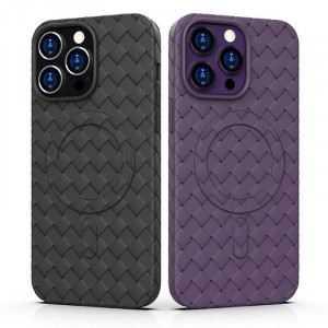 Гръб Woven MagSafe - iPhone 15 Pro черен - Img 5