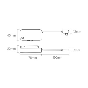Докинг станция BASEUS PadJoy 6в1 USB Type C към HDMI 2.0 4K 30Hz / мини жак 3.5mm / USB Type A 3.0 / USB Type C Power Delivery + Data 100W / четец за SD и Micro SD карти тъмносива - Img 13